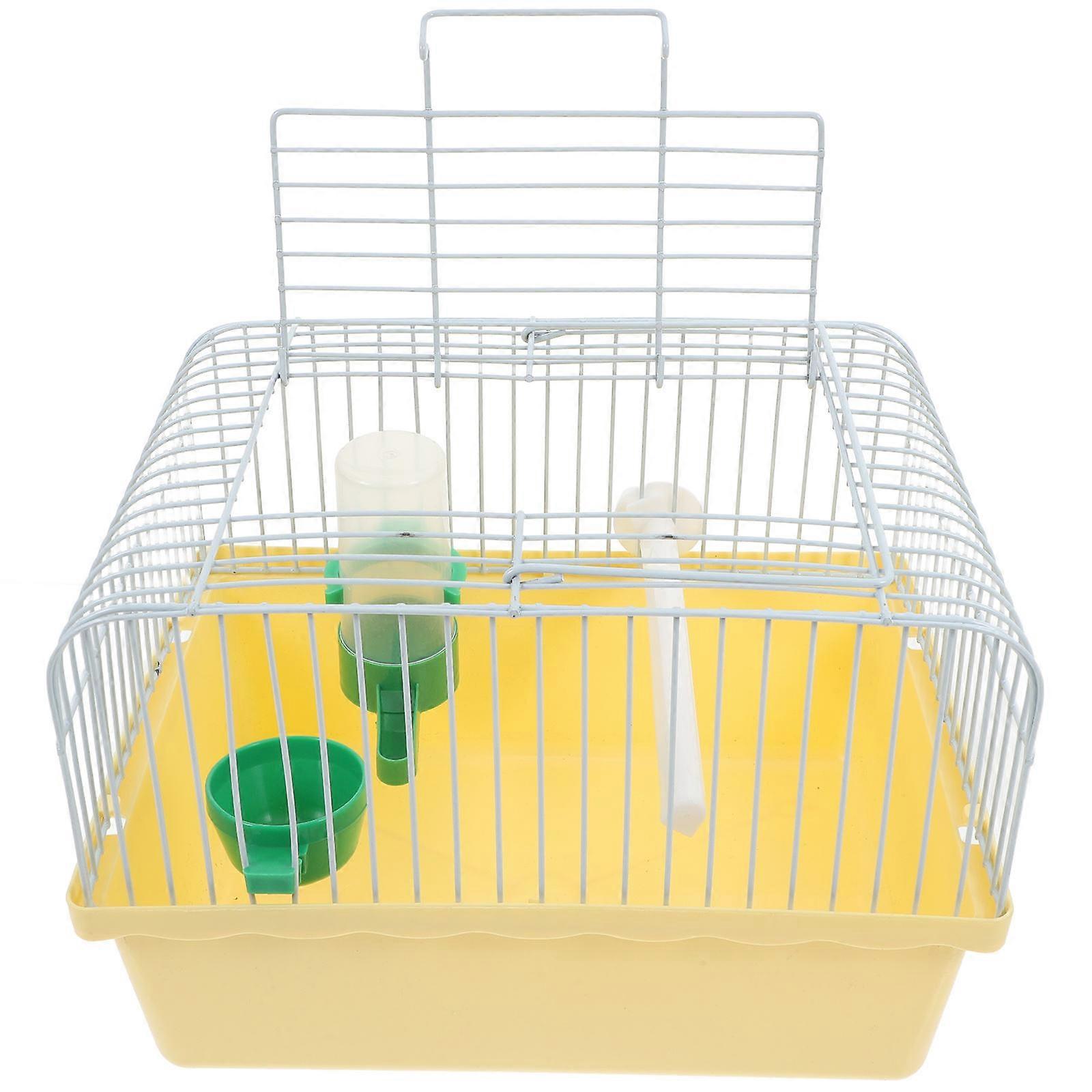 Bird Travel Carrier Portable Bird Cage Equipped with Waterer 2Pcs