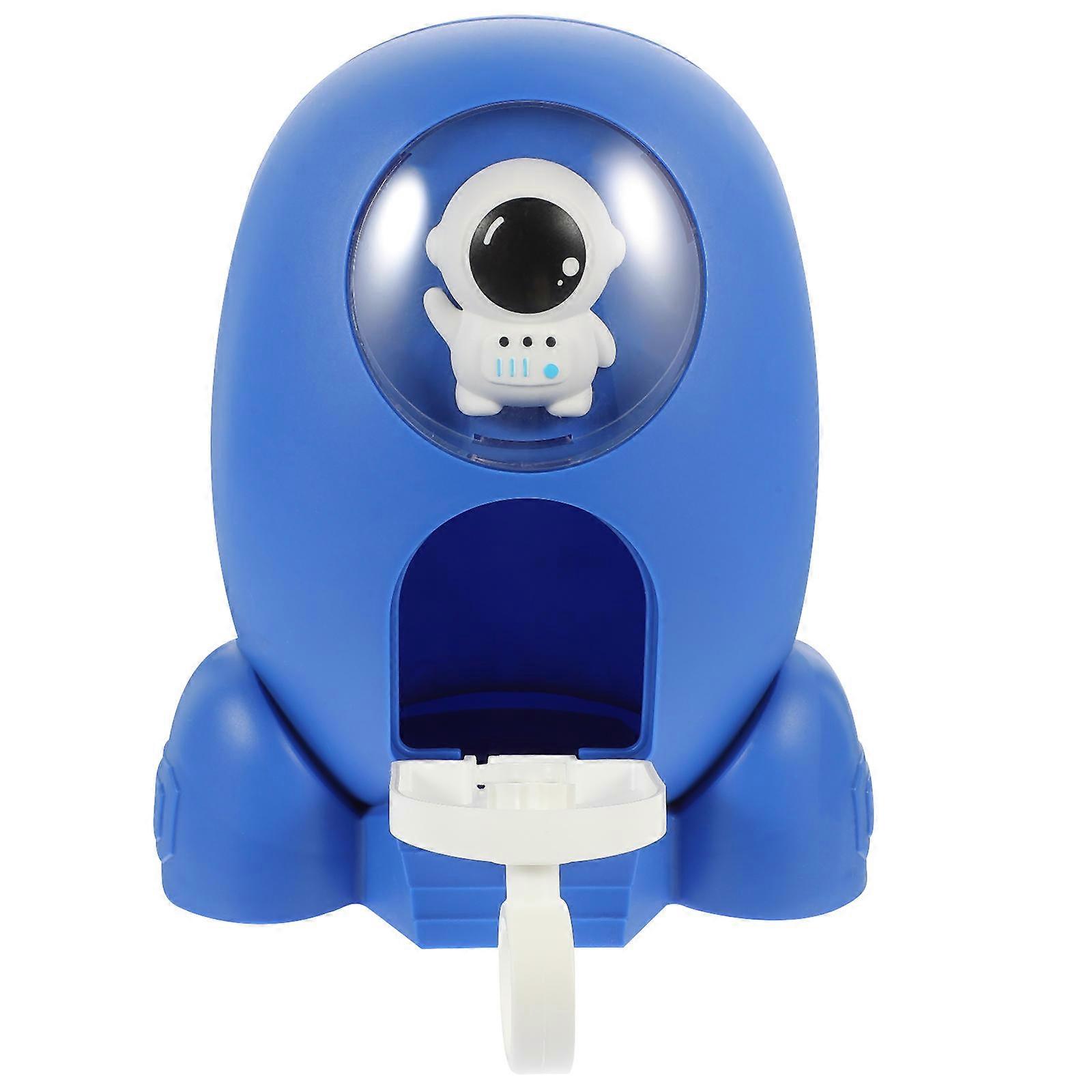 Cartoon Rocket Piggy Bank For Boys With Dimensions 21X17.6X11.8CM Designed For Coin Storage As A Gift