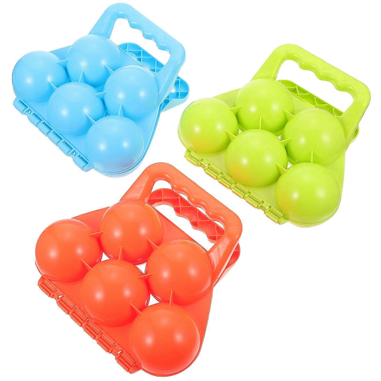 Maker Plastic Clip for Playing 3Pcs Assorted Color Snow Toys