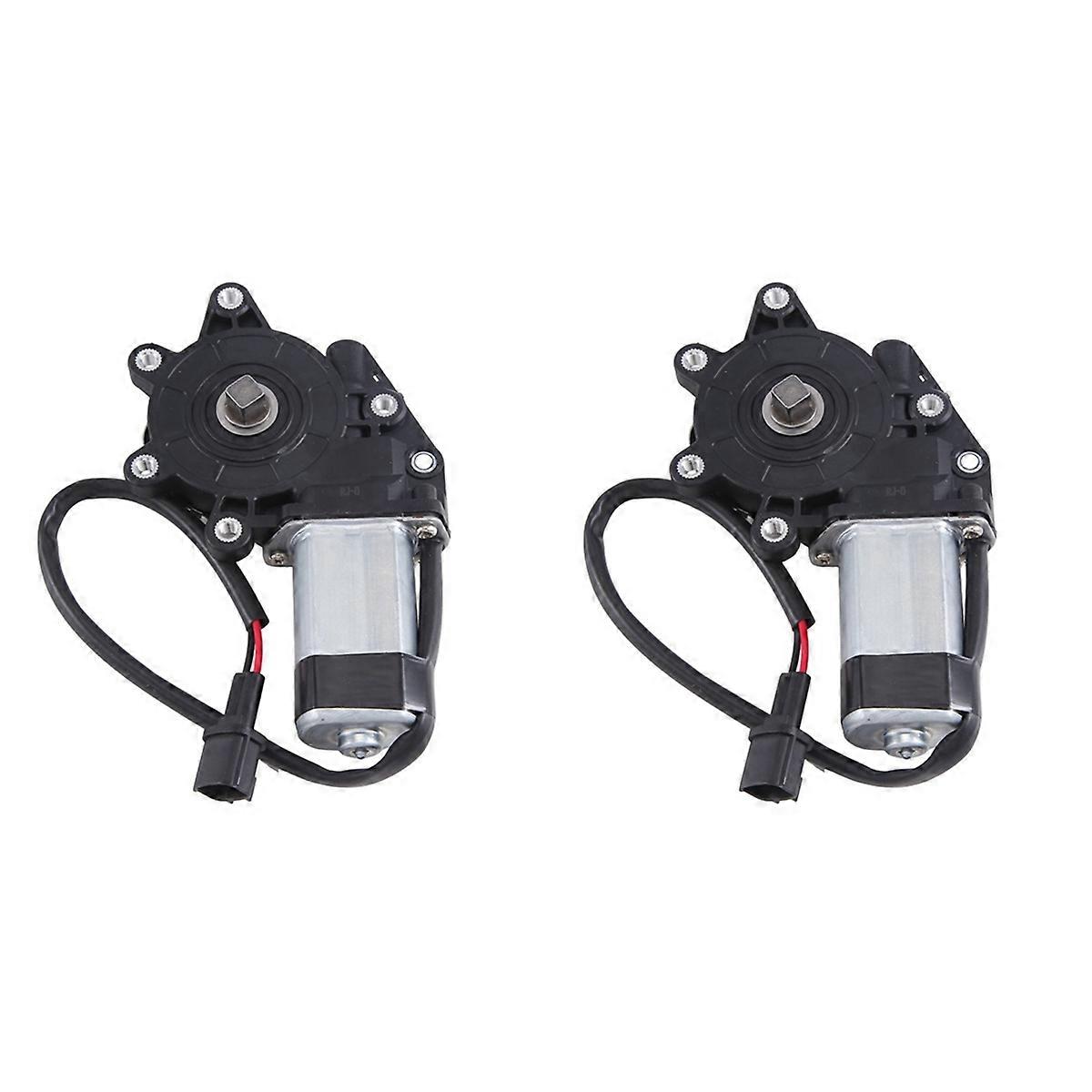 2X 807314Z305 Car Front Left 2 Pins Window Motor Electric Window Lift Motor Assembly for I (T30)2001