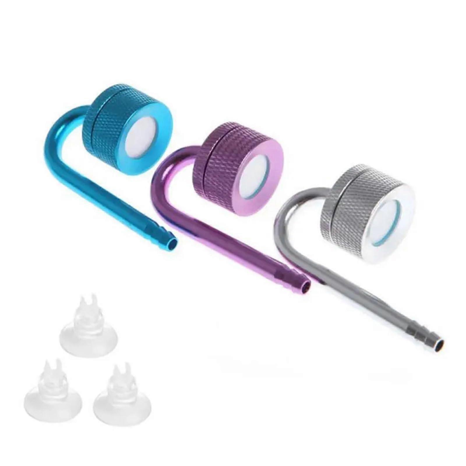 Aquarium CO2 Atomizer Fish Tank Control Water Reactor Solenoid Regulator System Diffuser Accessories Silver