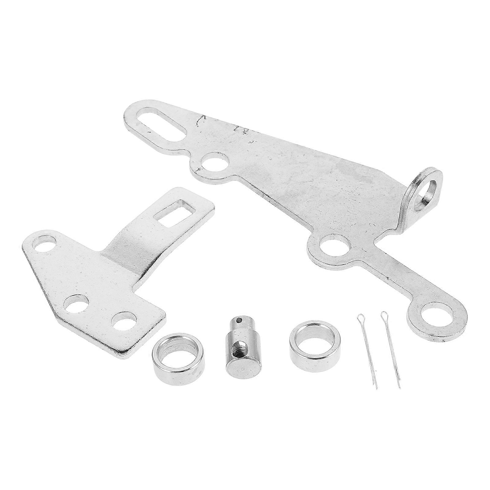 Iron Shifter Bracket Lever Kit for Vehicle 4Sets Shift Lever Rack Replacement