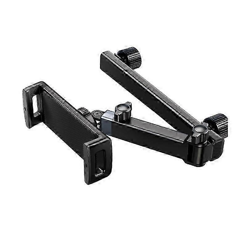 Telescopic Car Rear Pillow Phone Tablet Holder 2-Section Folding Headrest Bracket