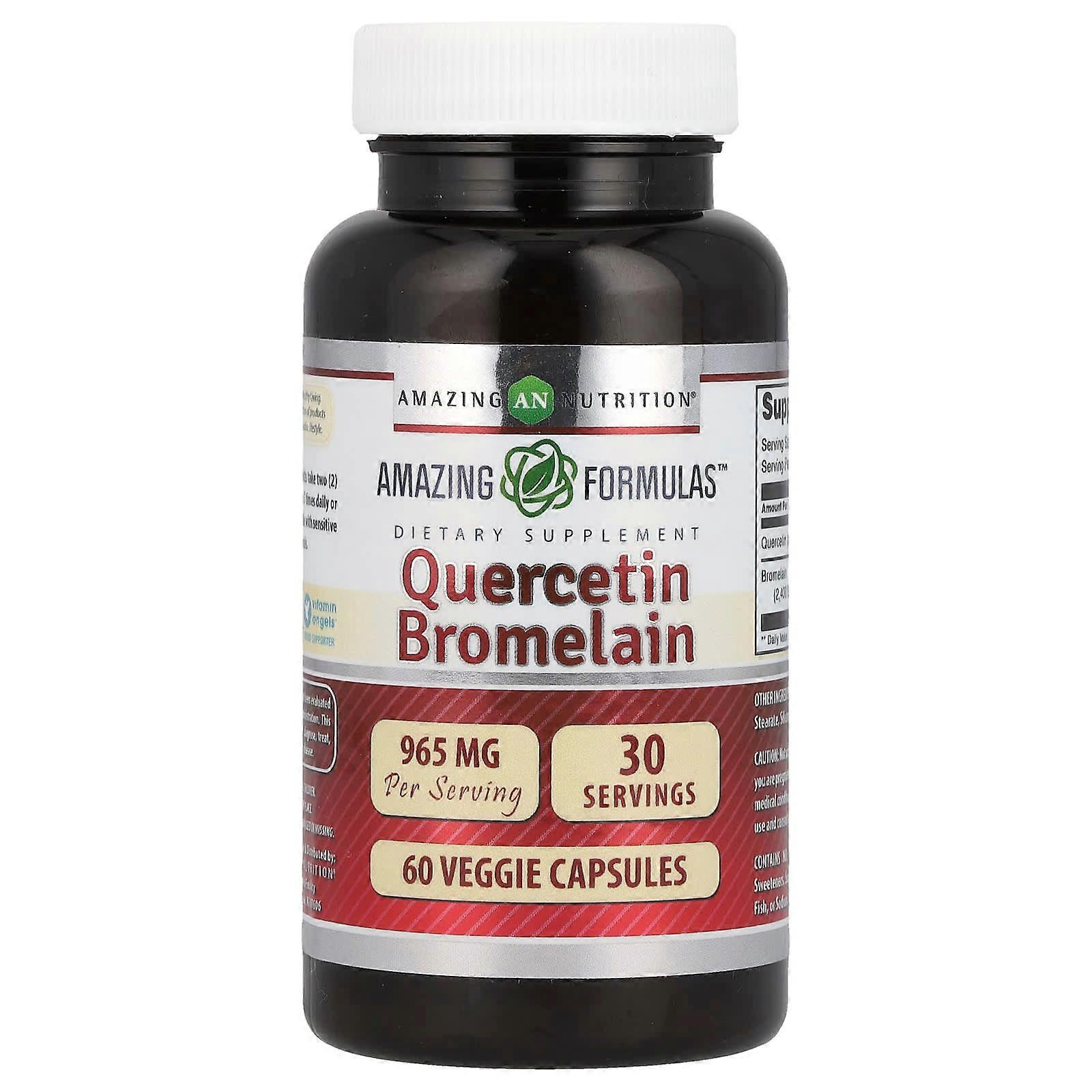 Quercetin Bromelain, 60 Veggie Capsules