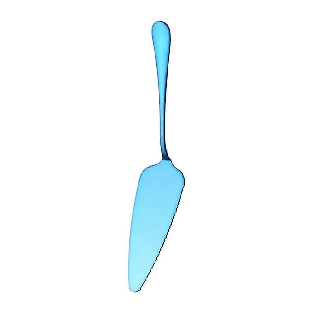 Cake Server Pie Holder Transfer Triangular Spade Spatula Serrated Edge