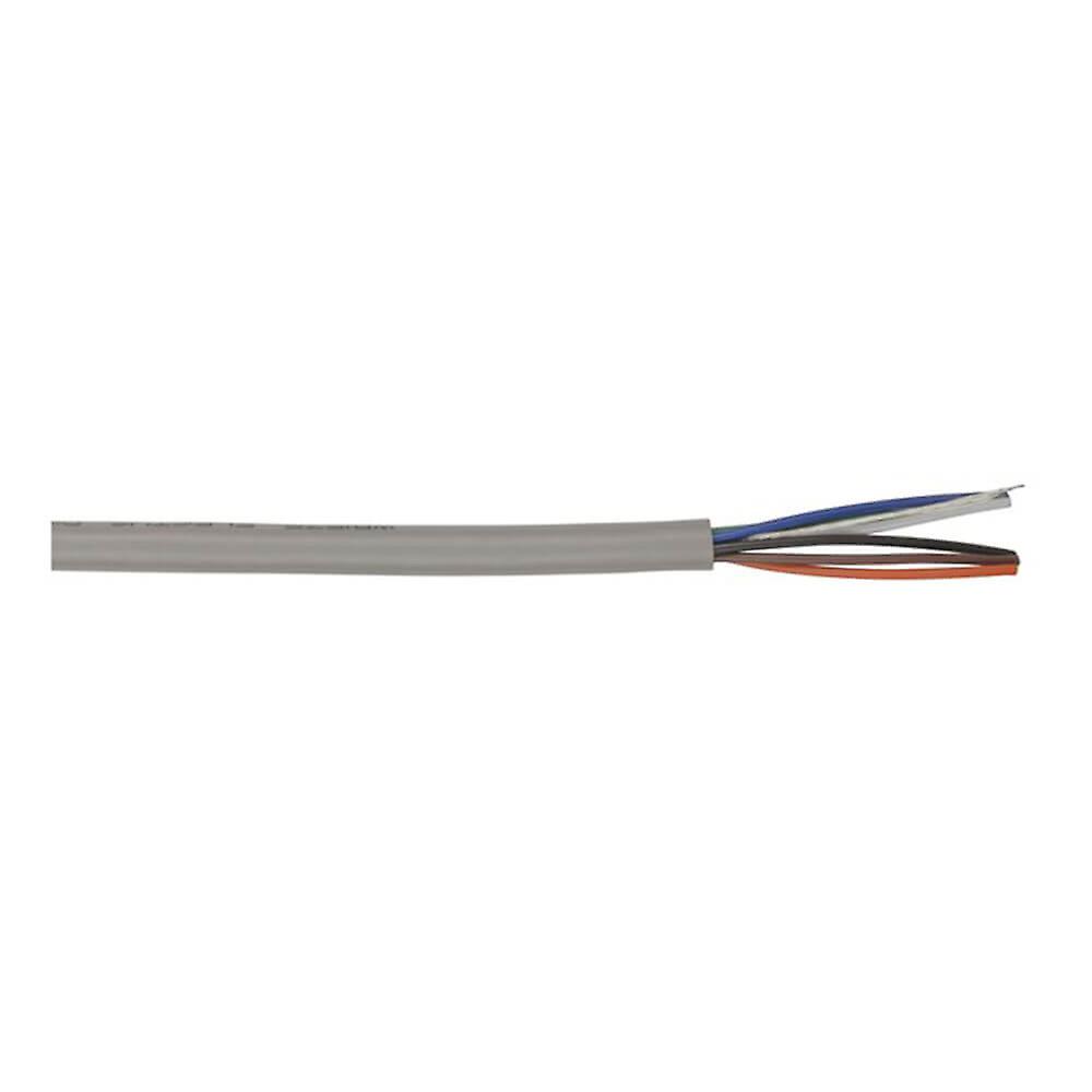 9 WAY Round Computer Cable Light Grey 100m Excellent Flexible Protections