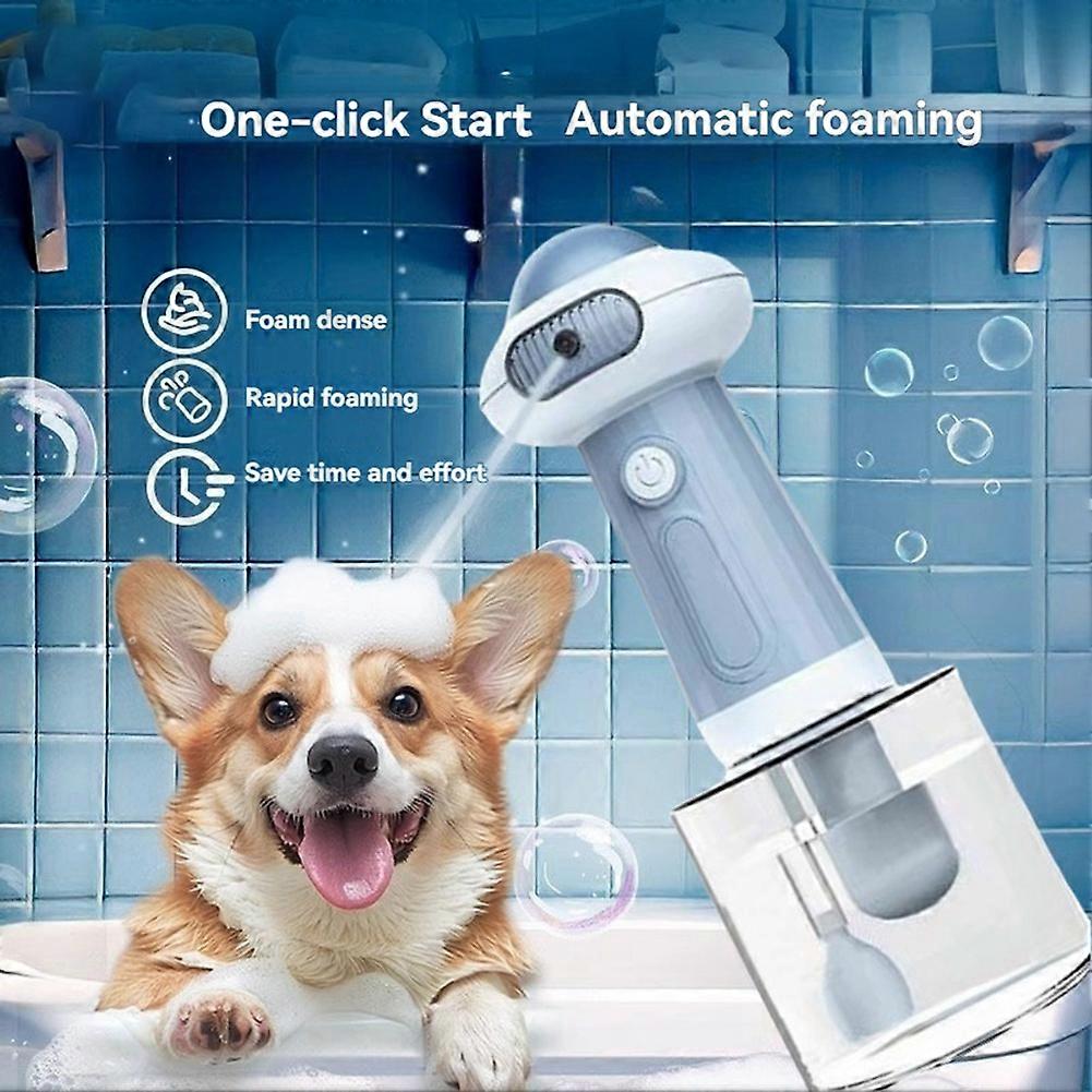 Αφρόλουτρο για κατοικίδια, μηχανή αφρού, μηχανή φυσαλίδων, μπάνιο σκύλου και γάτας