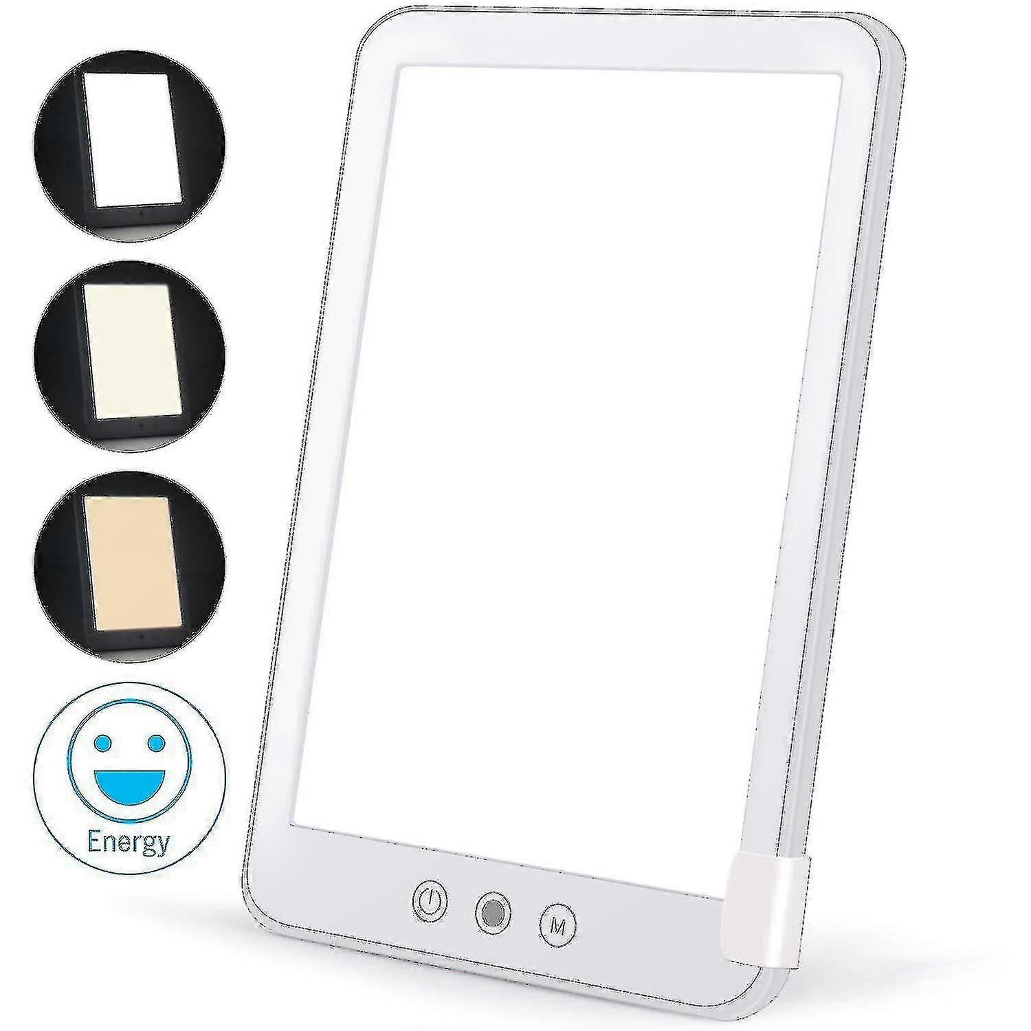 Light Therapy Lamp, Adjustable Day Lights, 10,000 Lux Brightness, With