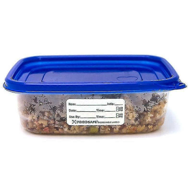 Voedselopslaglabels Zelfklevende voedseletiketten Voedselopslagstickers voor thuisrestaurant Voedseldatum veilig