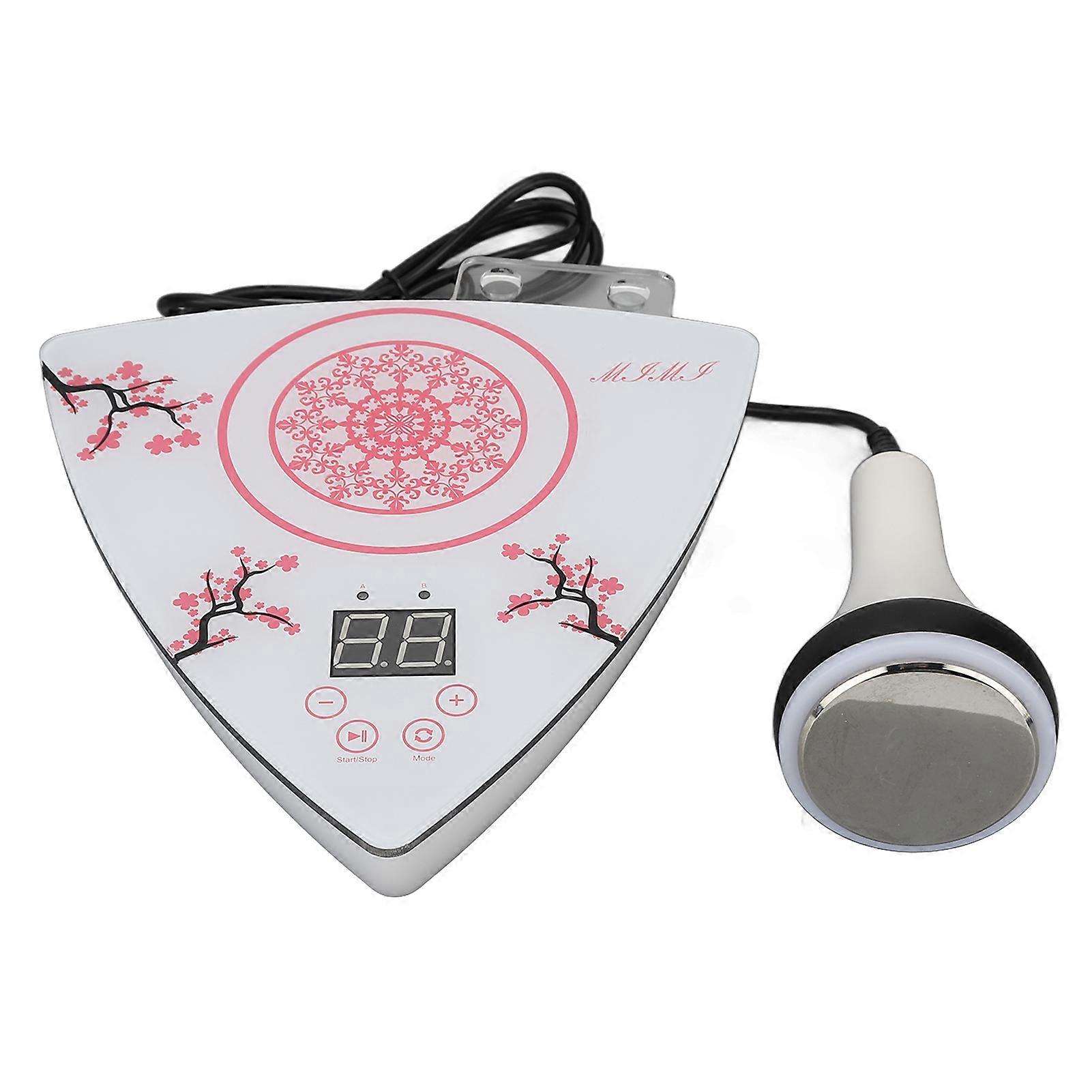 80Khz Cellulite Removal Machine Promote Collagen Fat Burning Body Shaping Device 100‑240V US Plug 