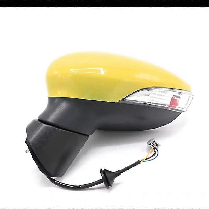 Applicable to auto parts For Ford Fiesta 2009-2015 Rearview Mirror Assembly Car Side Rear View Mirrors Lens Adjustment 5 cables