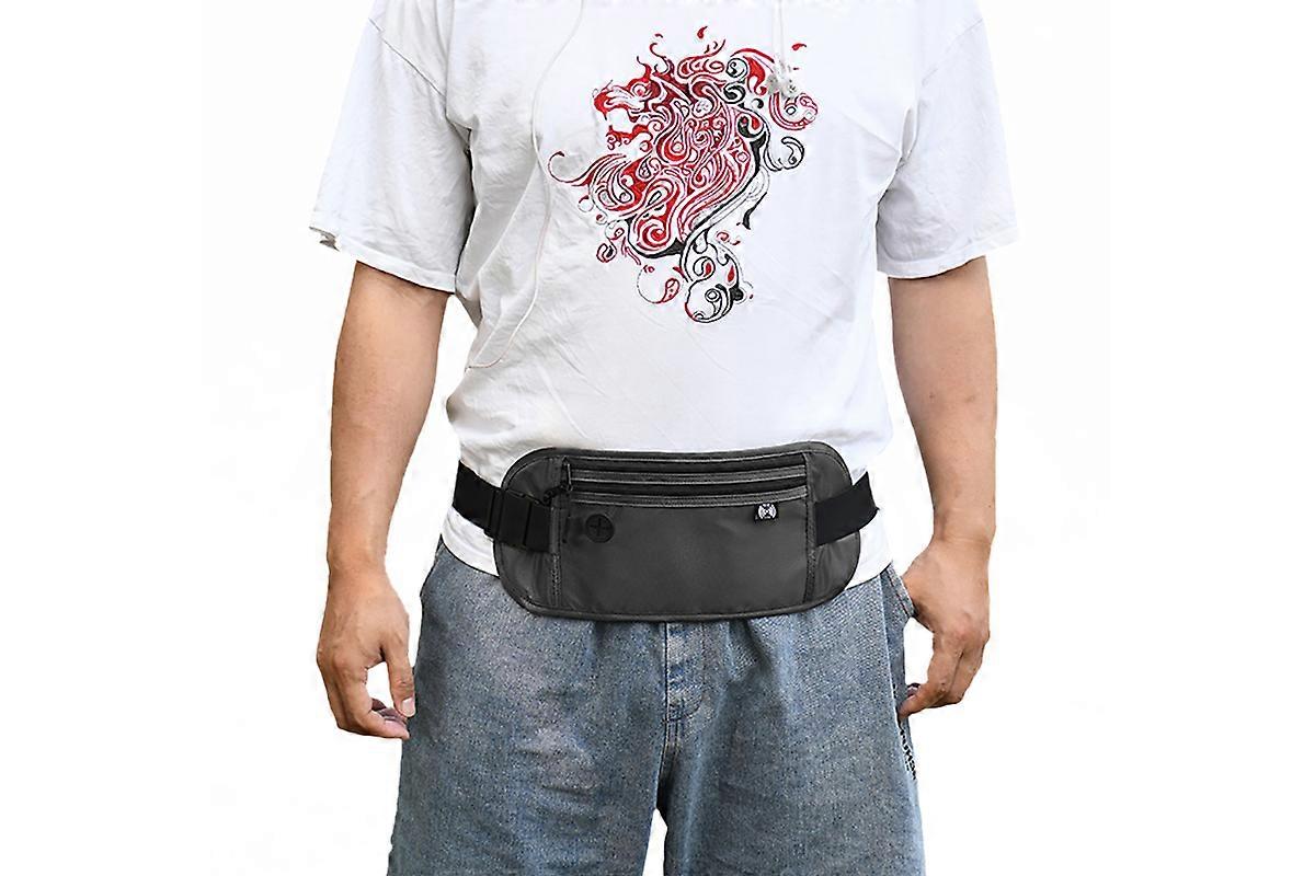 Passport Holder Secure Hidden Travel Wallet with RFID Blocking