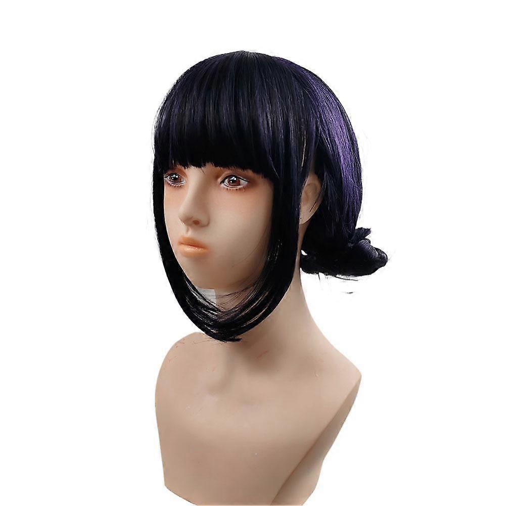 High Temperature Resistant Cosplay Wig with Adjustable Breathable Mesh Cap Machine Made Synthetic Fiber