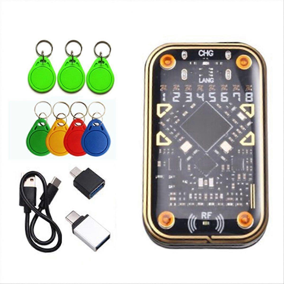Chameleon Ultra V2.0 RFID Ultimate Emulator NFC Duplicator+4XCUID 3XUID Keychain 125Khz 13.56Mhz Ca
