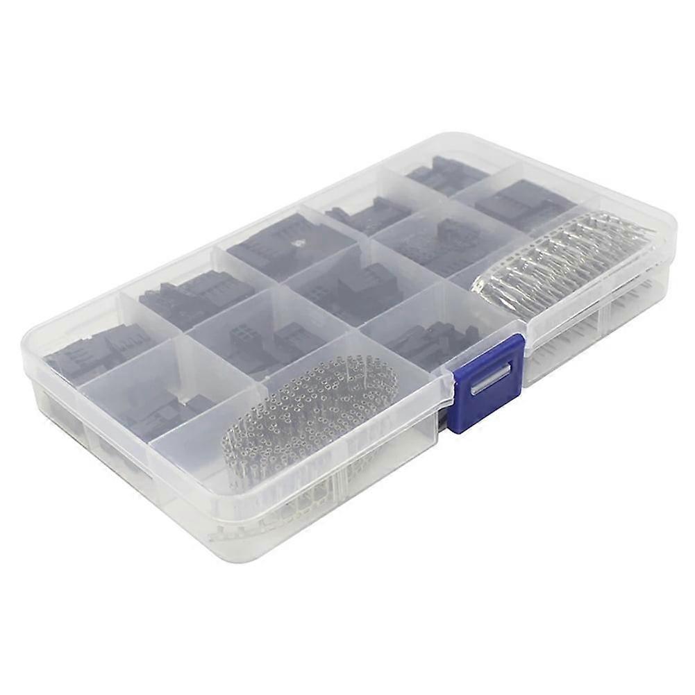 jixopn 620PCS Adapter Cable Connector for Dupont with Pin Housing 2.54MM Circuit Boards