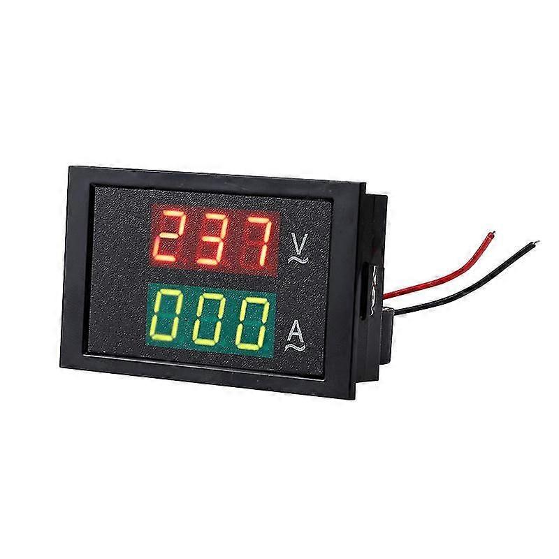 Current and Voltage Meter AC 50A Digital Dual Display