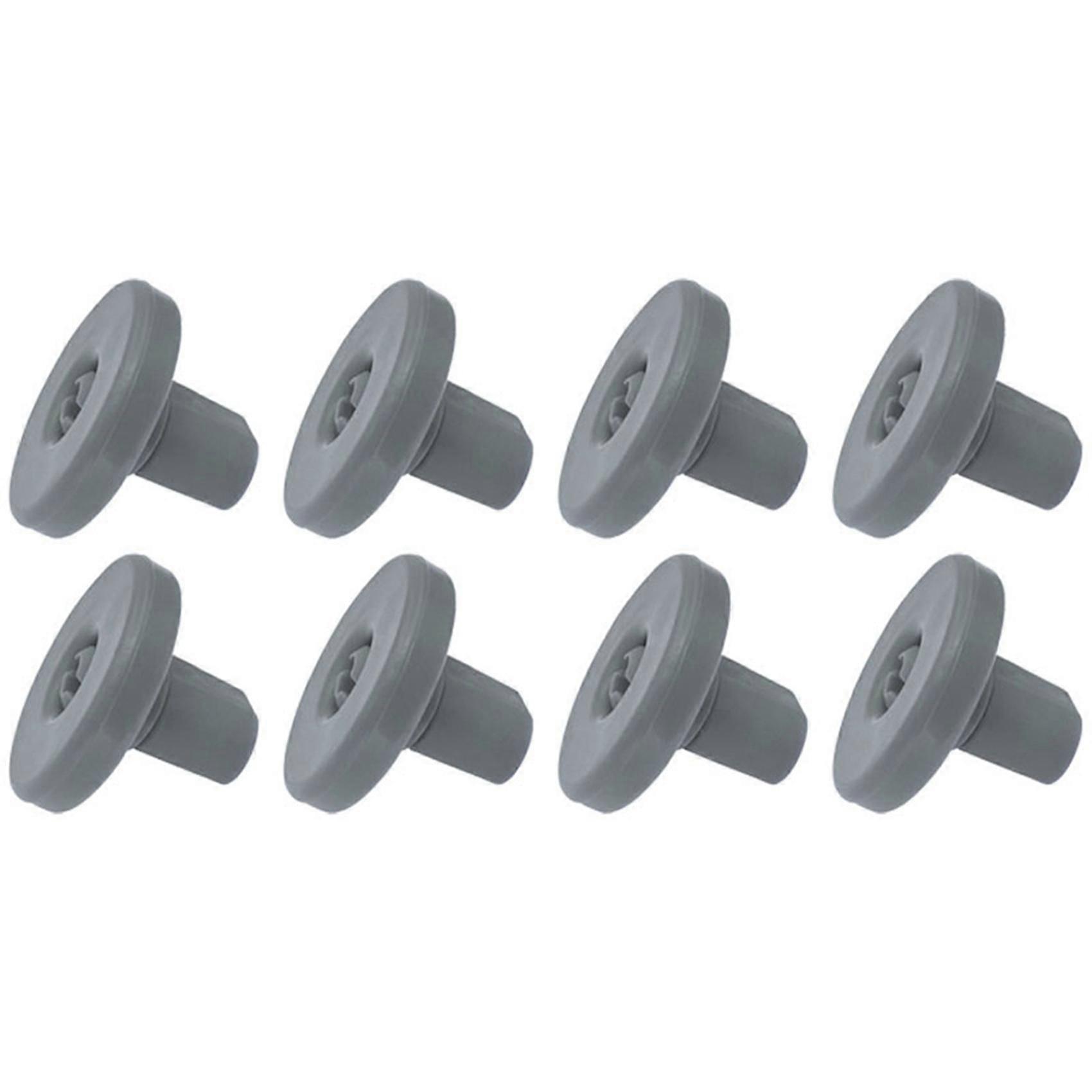 16x korgrullar för diskmaskin, diskmaskinshjul nedre korghjul för favoritdiskmaskin