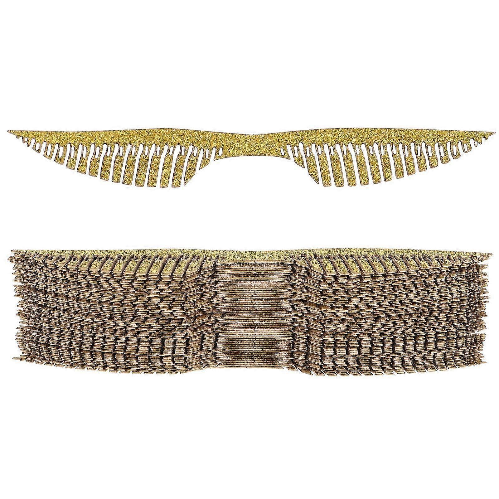 Wings Dessert Toppers Perfect For Wizard Party Enhancing Chocolate Presentation With Quality Design 50Pcs