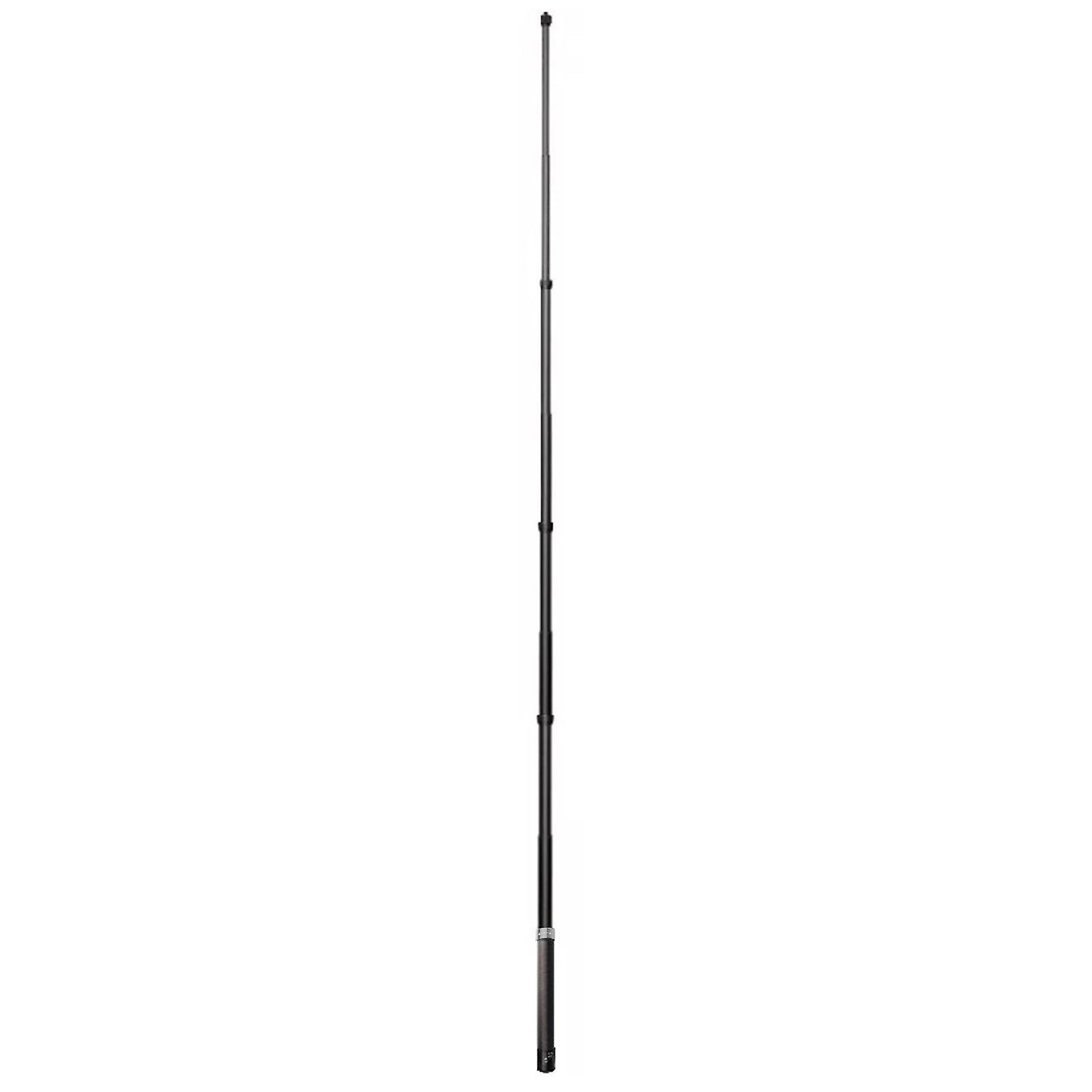 Adjustable Length Camera Monopod Extendable Selfie Stick 45cm To 290cm Extended Durability Carbon Fiber Construction  Sliver