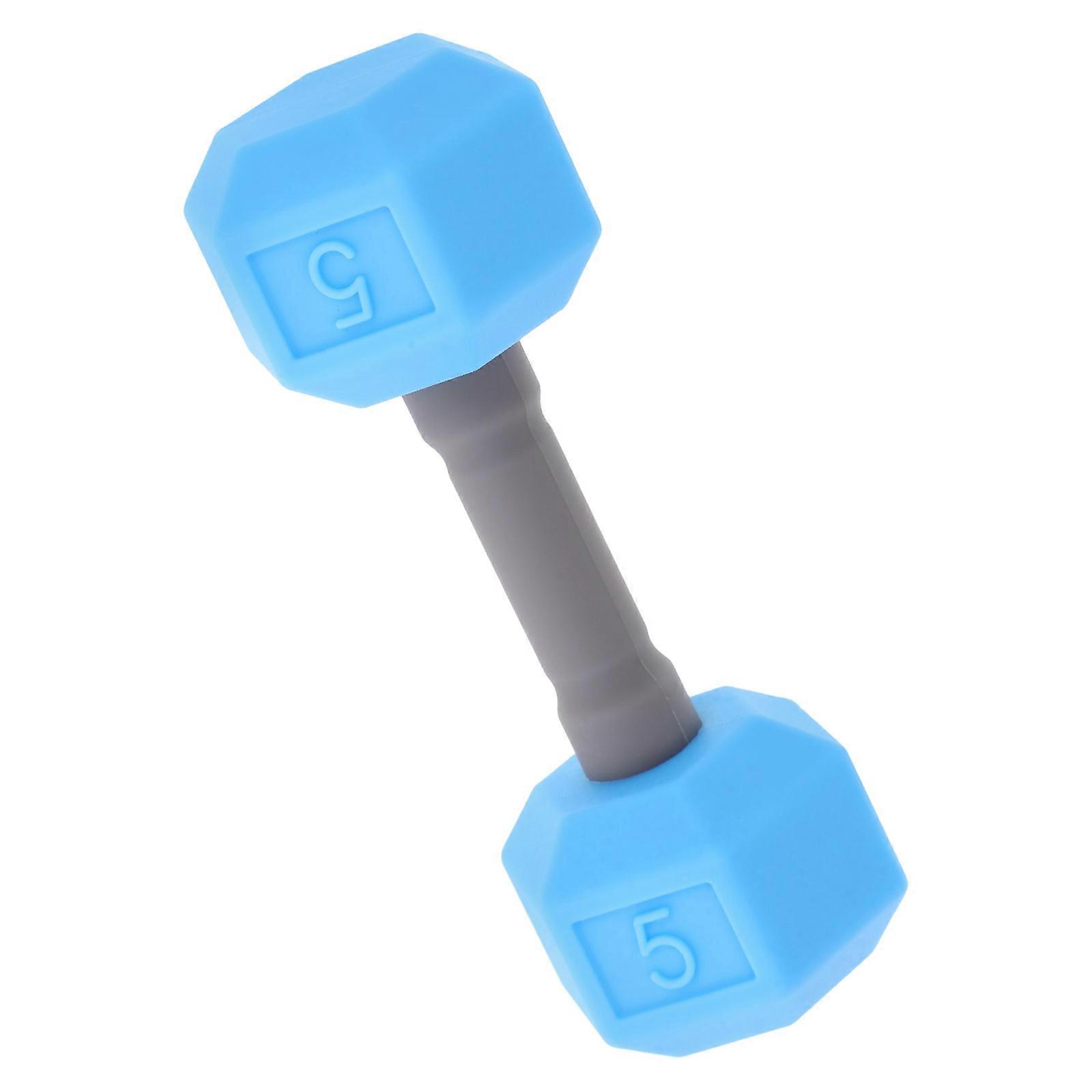 Kids Dumbbell Toy Silicone Hexagonal Dumbbell for Exercise