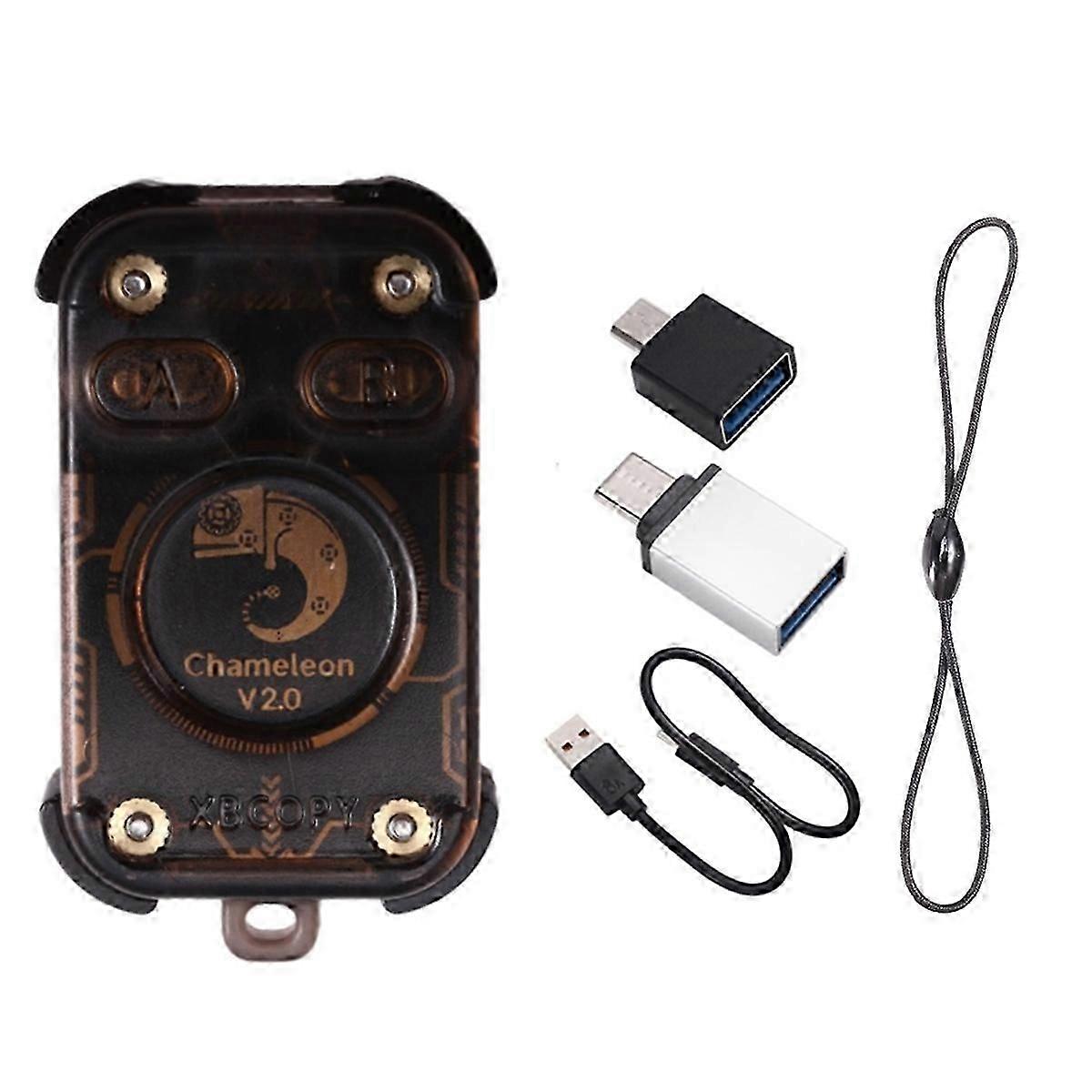 Chameleon V2.0 RFID Smart Chip Reader Emulator NFC Duplicator Restart Chameleon Ultra V2.0 125Khz 13.56Mhz Card Decode