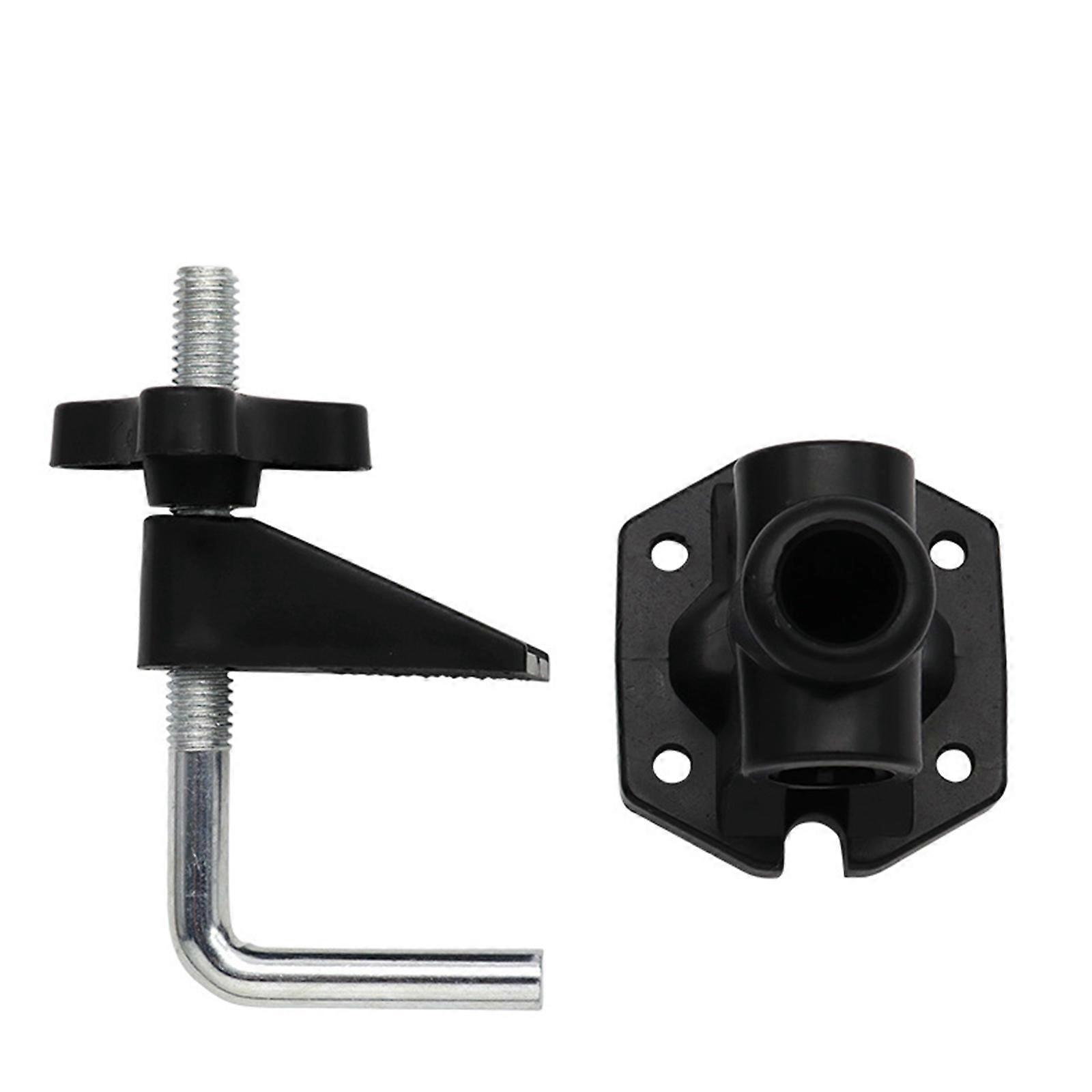 5Pcs Replacement Desk Clamp for Swing Arm Light Desk Lamp Microphone, Mounting Table Clamp Non-Slip Desk C Clamp Multicolor