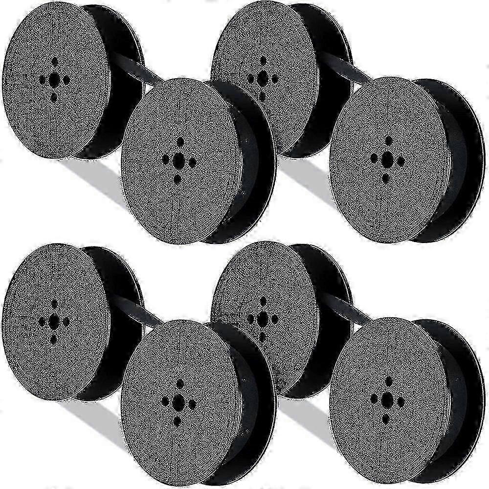 4 Pack Máquina de escrever Fita Twin Spool Typewriter Ribbon Ink Twin Spool Ink Replacement Part Para a maioria