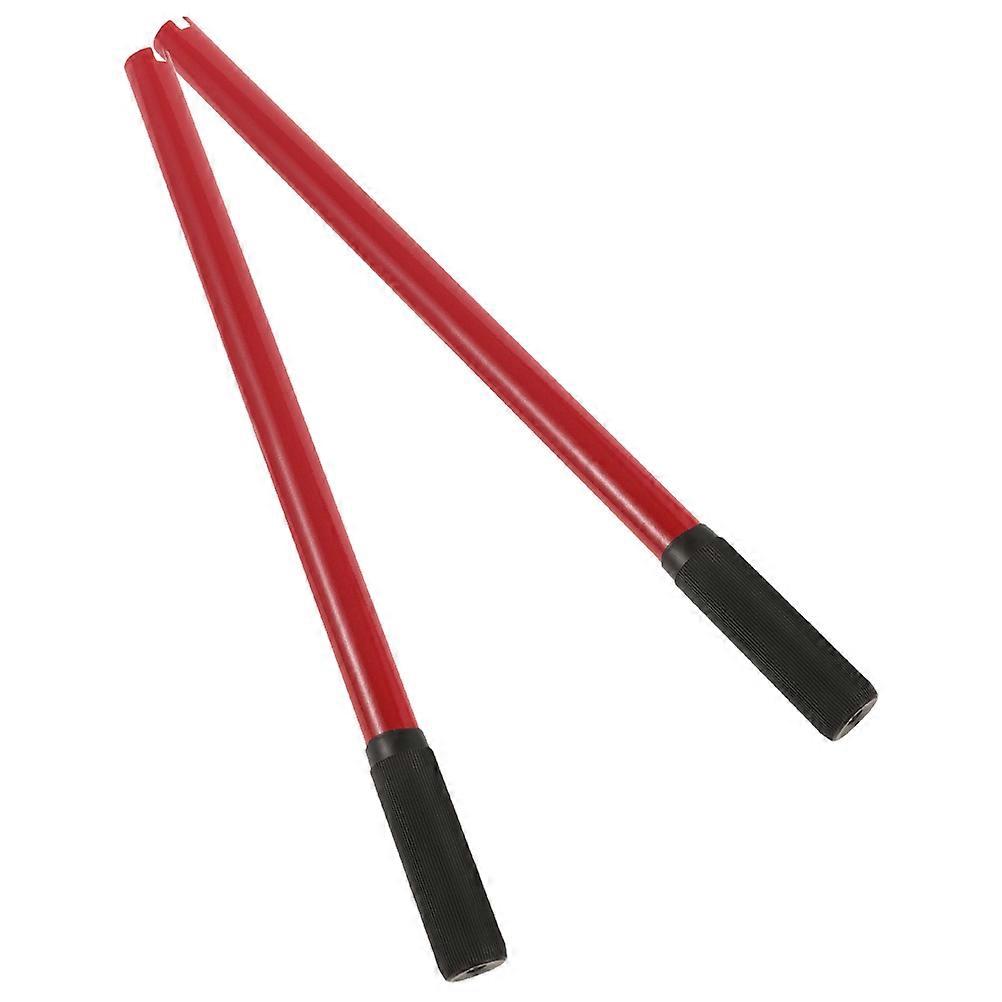 2Pcs Horizontal Jack Handle Extension Suitable for Garage Use and Automotive Repairs Crafted from Durable Steel and Rubber for Versatile Applications