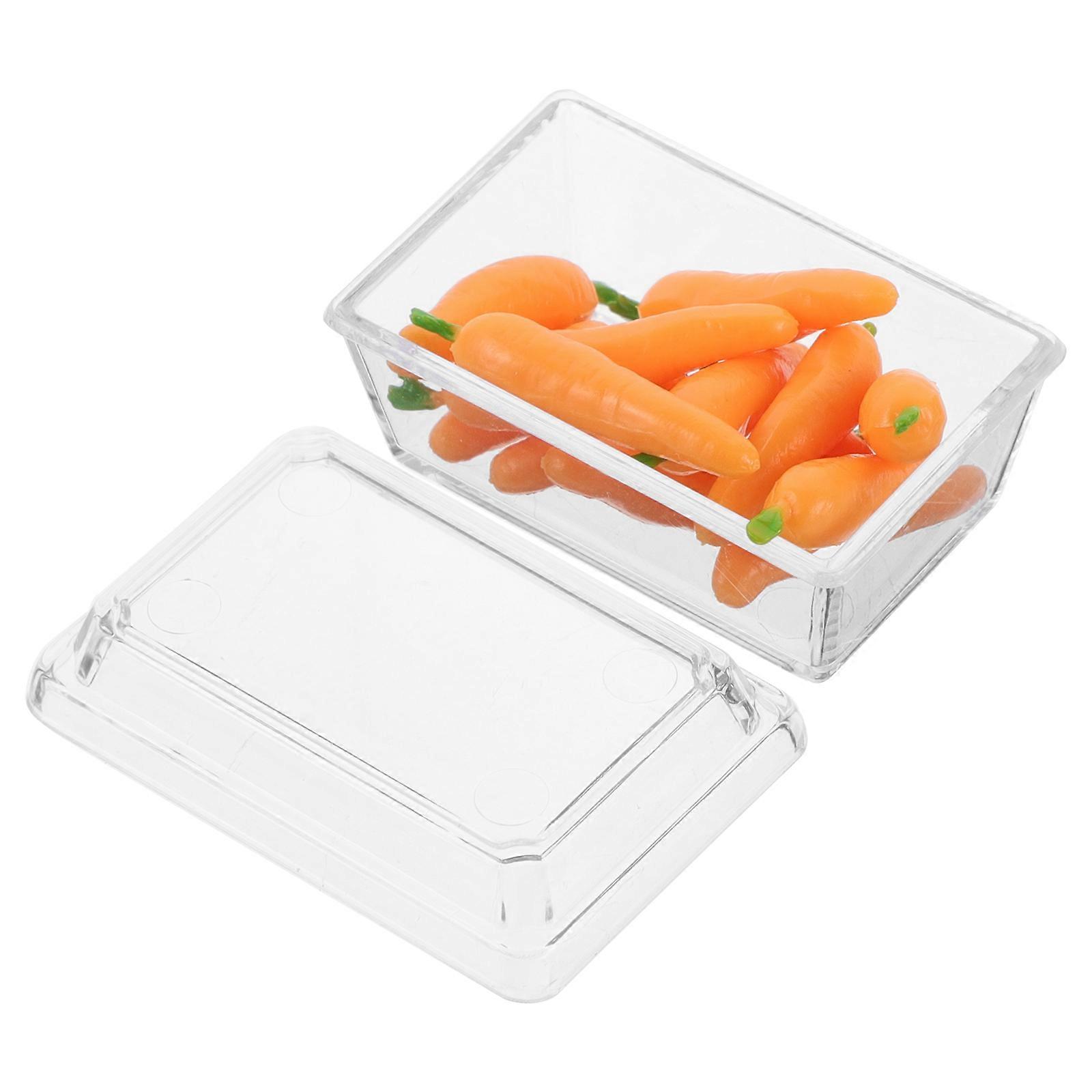 Miniature Food Model Mini Vegetable Toy for Dollhouse Simulation 1 Box