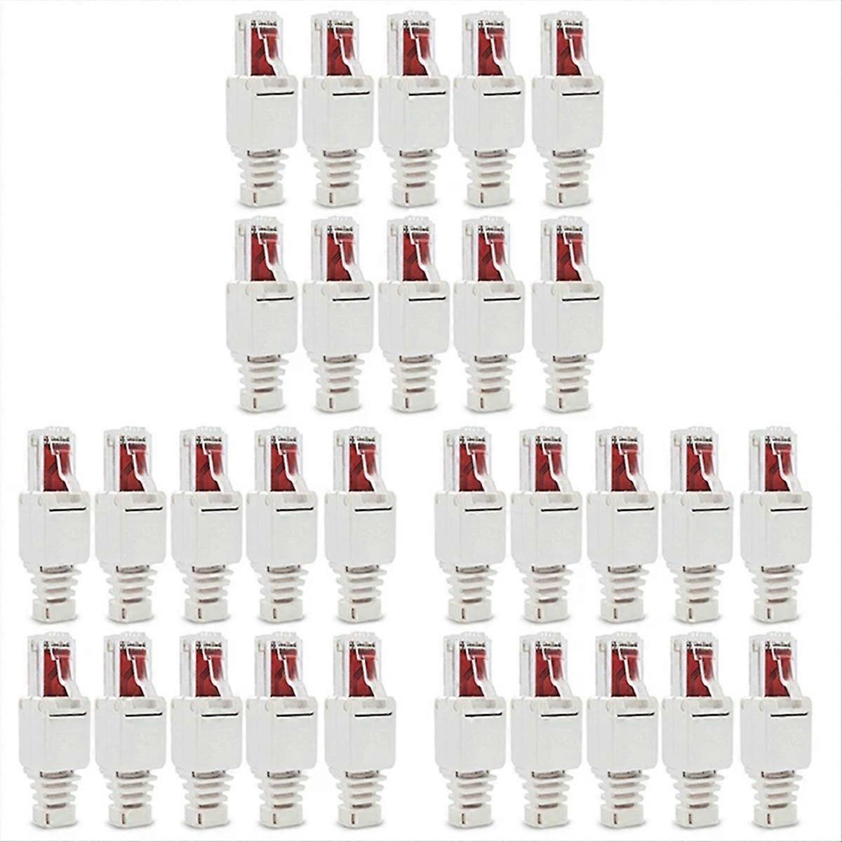 Network Plug Tool-Free RJ45 CAT6 LAN UTP Cable Plug Without Tools