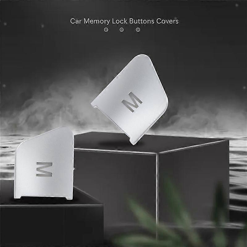 12Pcs Car Door Memory Lock Buttons Covers Stickers for CLA/GLA/////ML//E