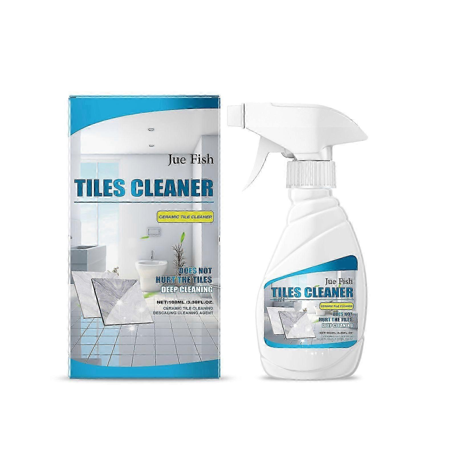 Tile Cleaner - Powerful Stain Remover for Bathroom & Marble Tiles, 100ml