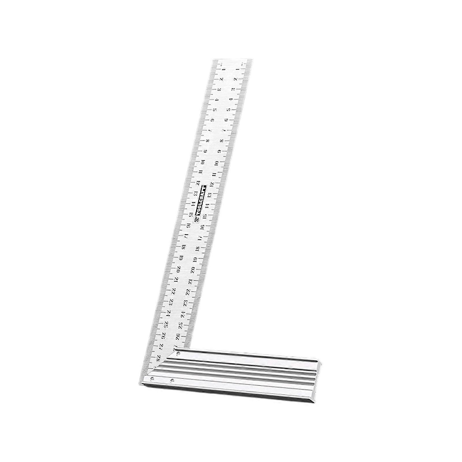 Aluminum Square Ruler For Marking And Measuring Right Angles In DIY Projects And Home Improvement Multicolor