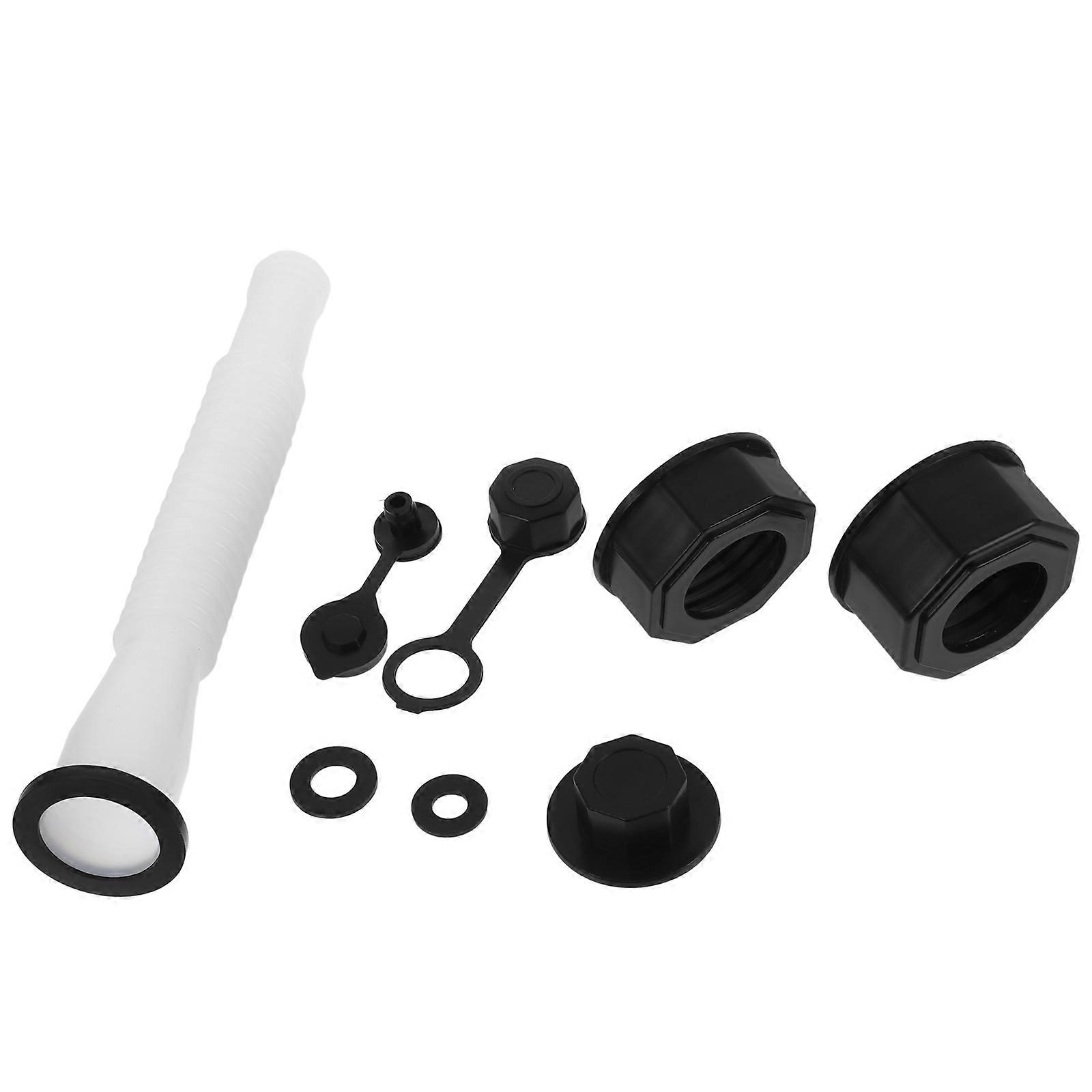 Can Nozzle Replacement Kit for Secure Fueling 3Sets White Material