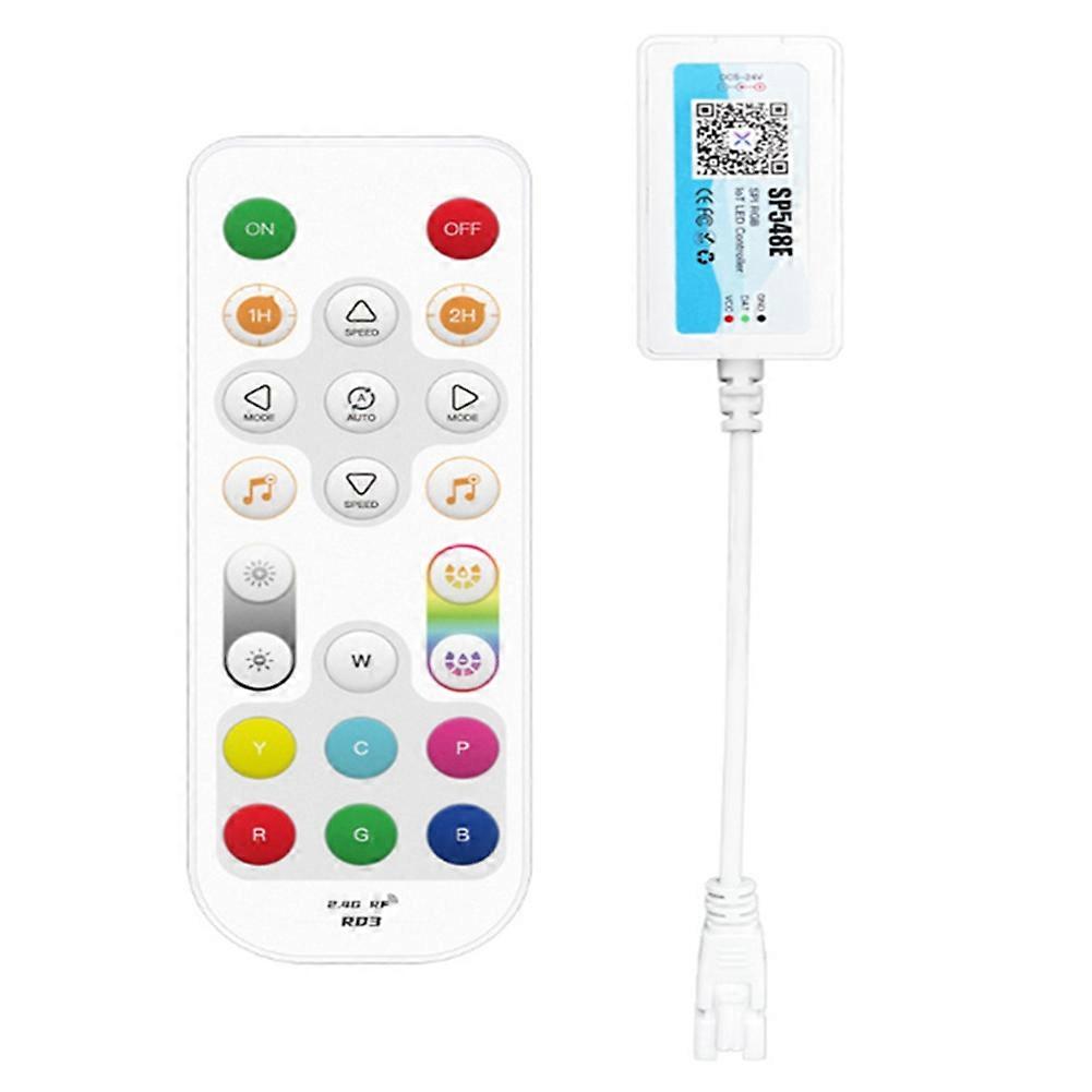 SP548E Music LED Controller for WS2812b WS2811 Addressable Pixel RGB Music LED Controller