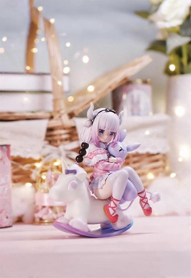 Figurine Kanna Kamui – Miss Kobayashi's Dragon Maid – PVC – Maillot De Bain – Déco De Bureau – 14-20 Cm – Cadeau Anime