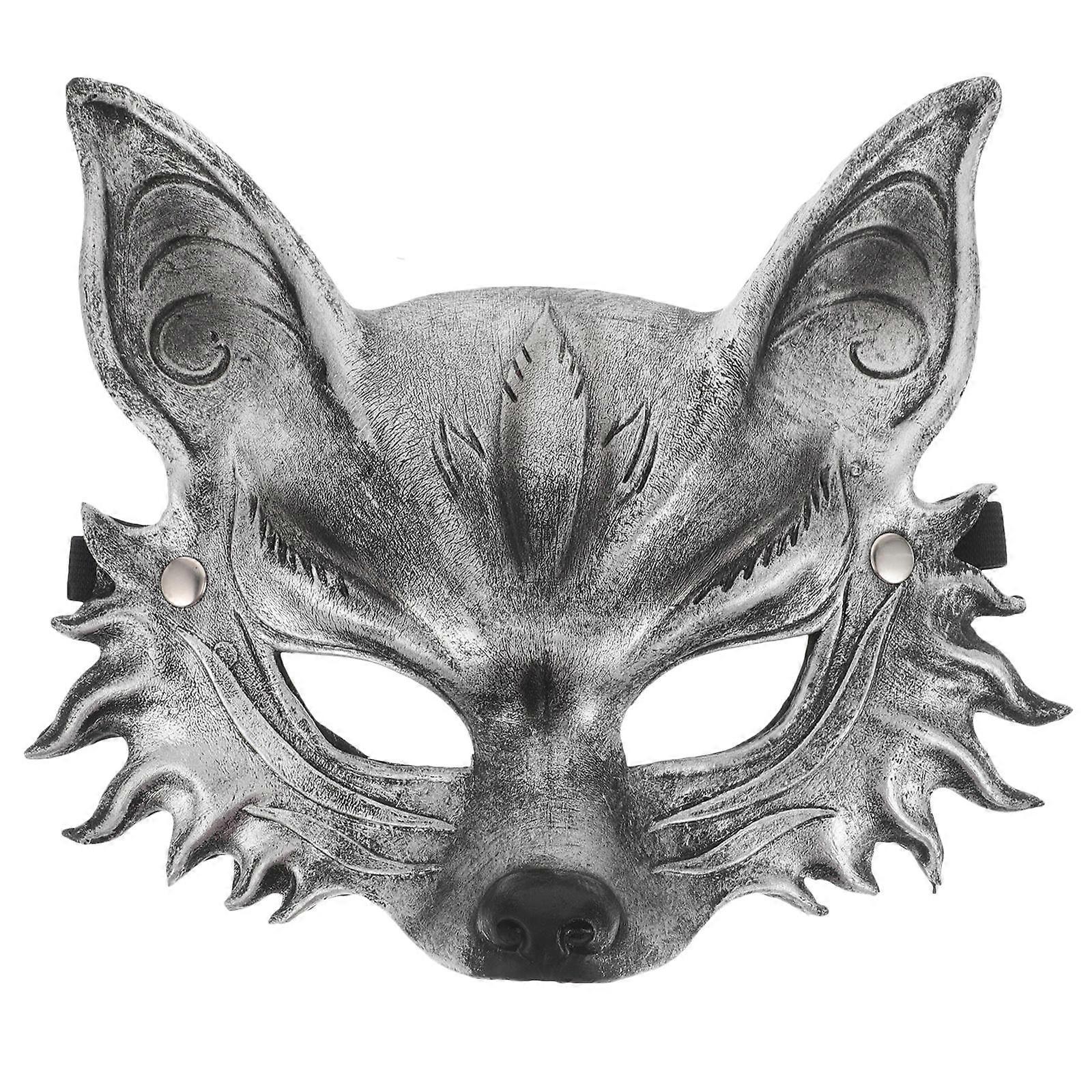 Halloween Fox Mask for Men with Realistic Design for Party Use