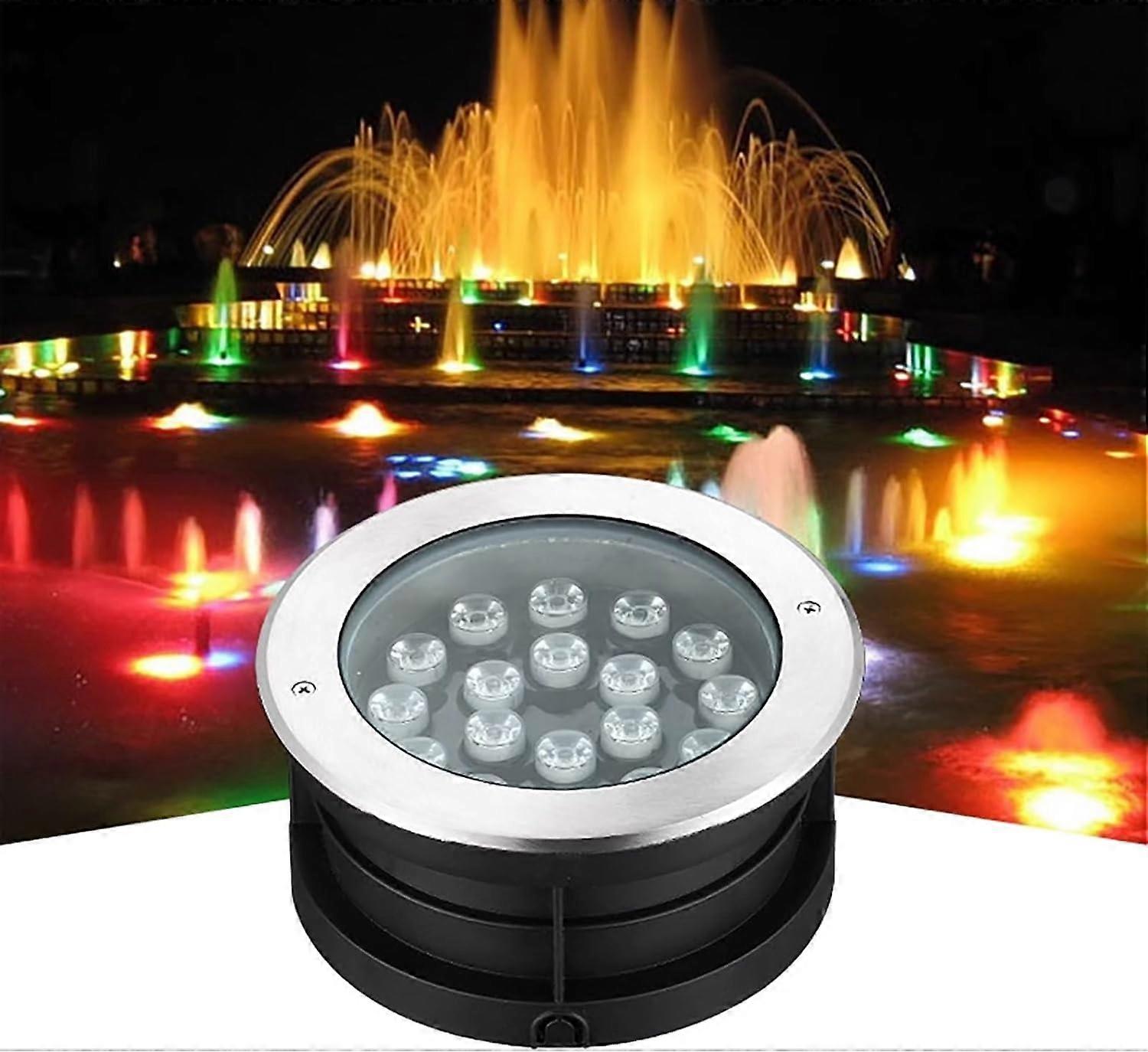 LED Underwater Lights IP68 Waterproof Submersible Pond Lights with Adjustable Angle for Fountain