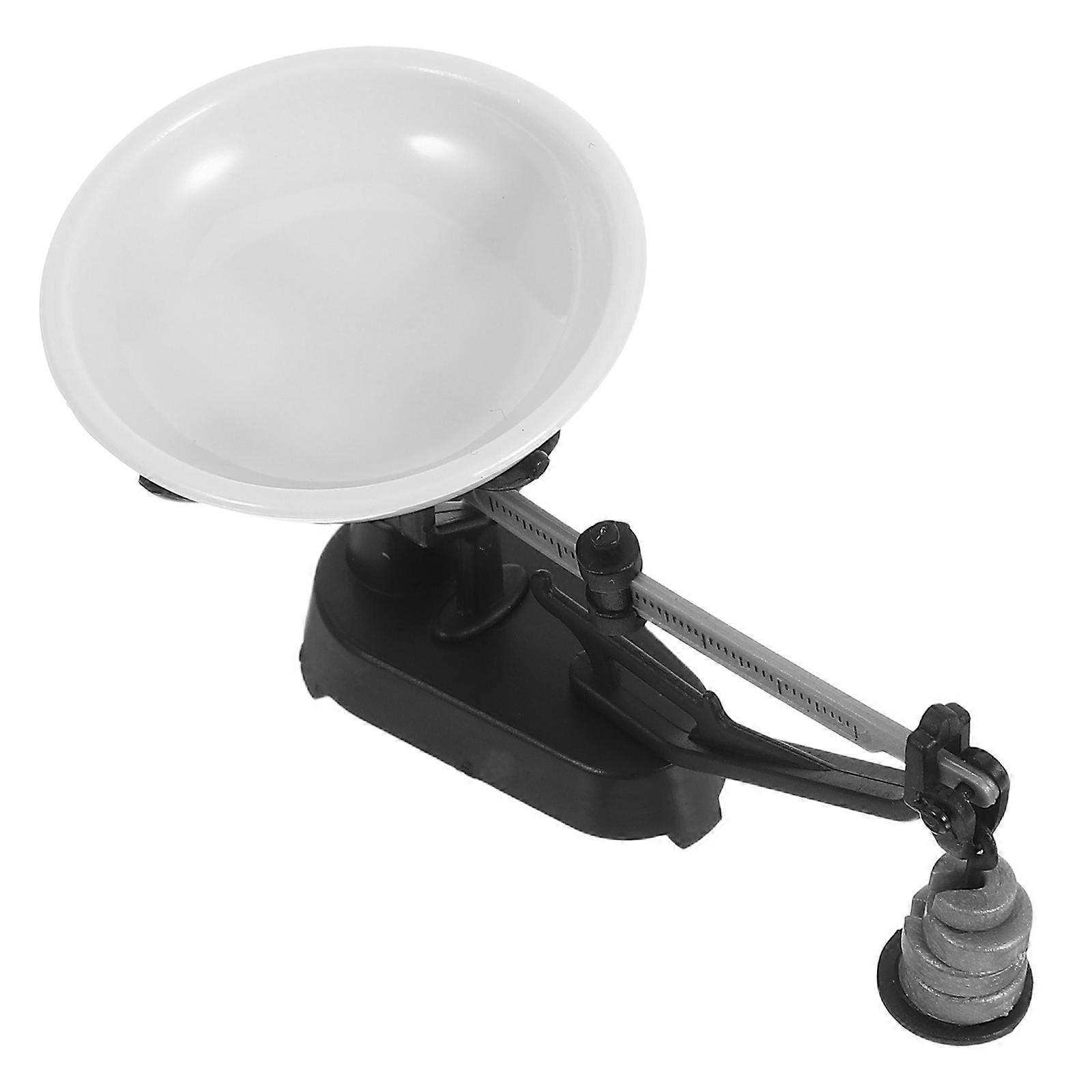 Retro Style Miniature Mechanical Balance Scale for Dollhouse Use