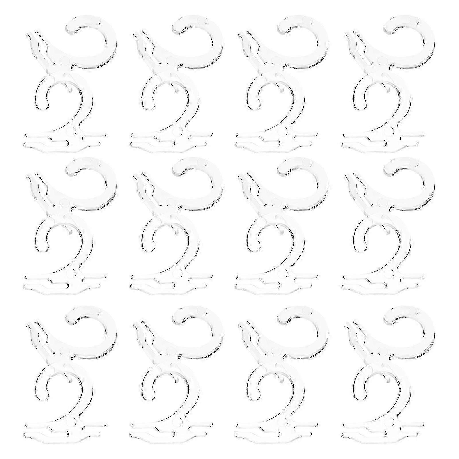 300pcs Socks Retail Display Hanger Plastic Hooks Sock Hook Hanging Hangers