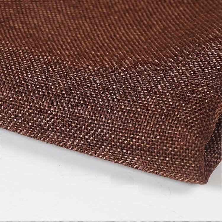 Brown Speaker Grill Cloth Replacement DustProof Stereo Mesh Fabric 1.45x0.5m Breathable
