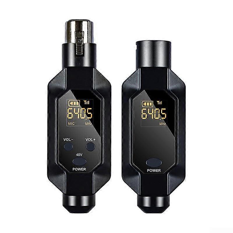 Integration Wireless Microphone Converter For Dynamic Applications With Rechargeable Design 1In1