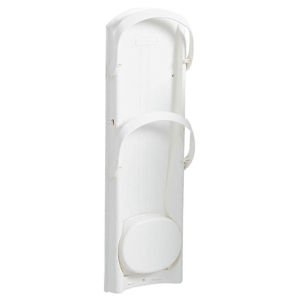 2Pcs White Folding Umbrella Stand Wall-Mounted Holder for Home