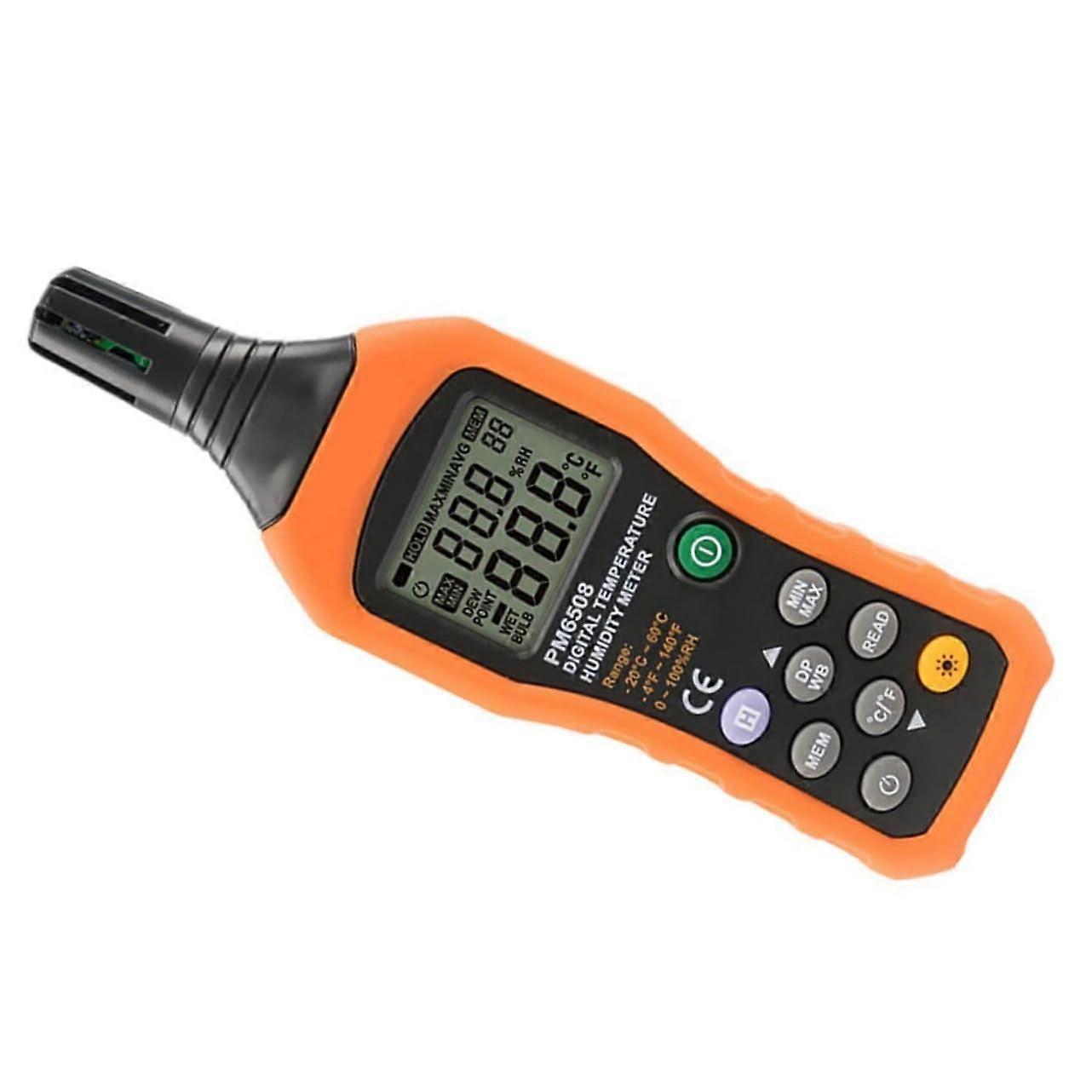 Digital Hygrometer Temperature and Humidity Meter with Accurate RealTime Indoor Outdoor Monitoring