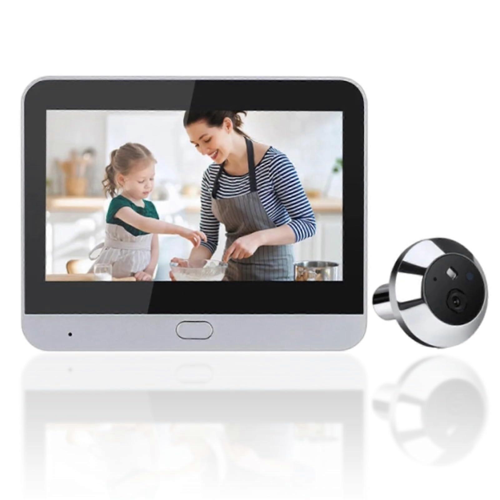 Wireless 1080P Smart Doorbell Camera with 120° WideAngle, Night Vision, Motion Alert, TwoWay Audio