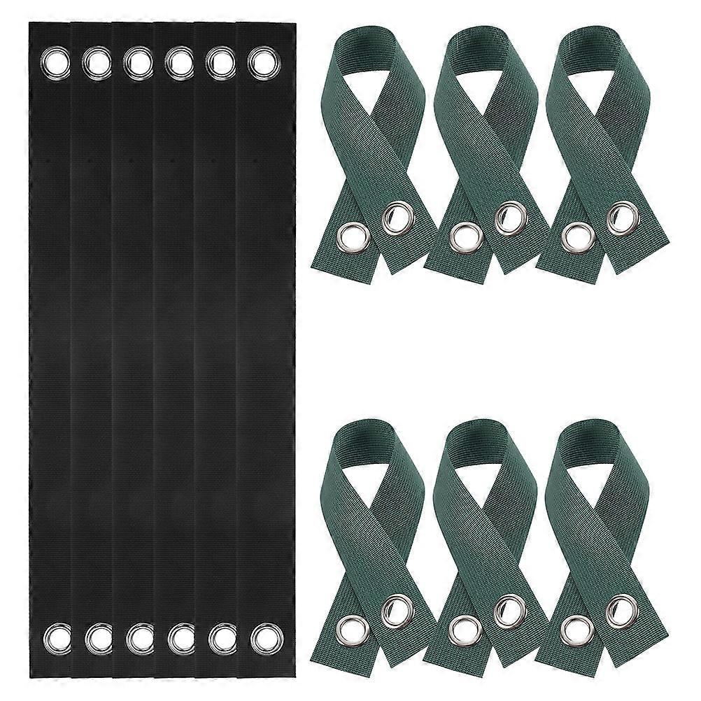 Adjustable Tree Straps For Saplings 12Pcs Weather Resistant Nylon Support Straps For Nursery Use