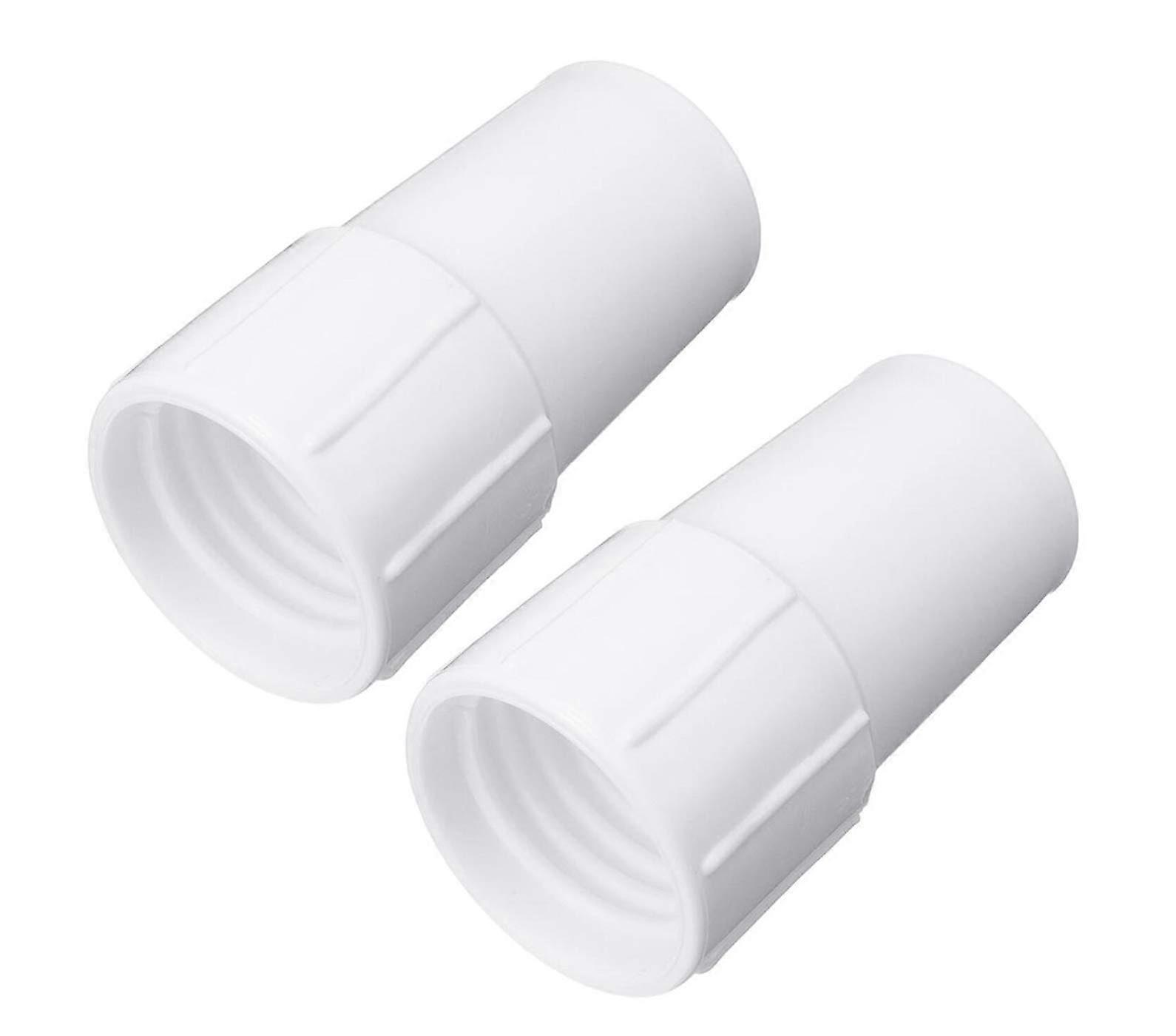 Pool Vacuum Hose Cuff 2 Pack, 1.5 Inch Spiral Connector, Secure Threaded Fit for Vacuum Head
