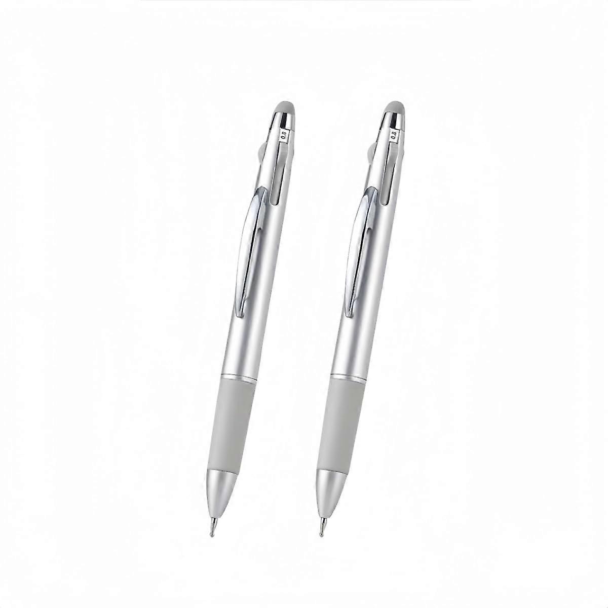 5 in 1 Professional Nail Art Dotting Tool Set with MultiSize Tips and PressType Control 2pcs