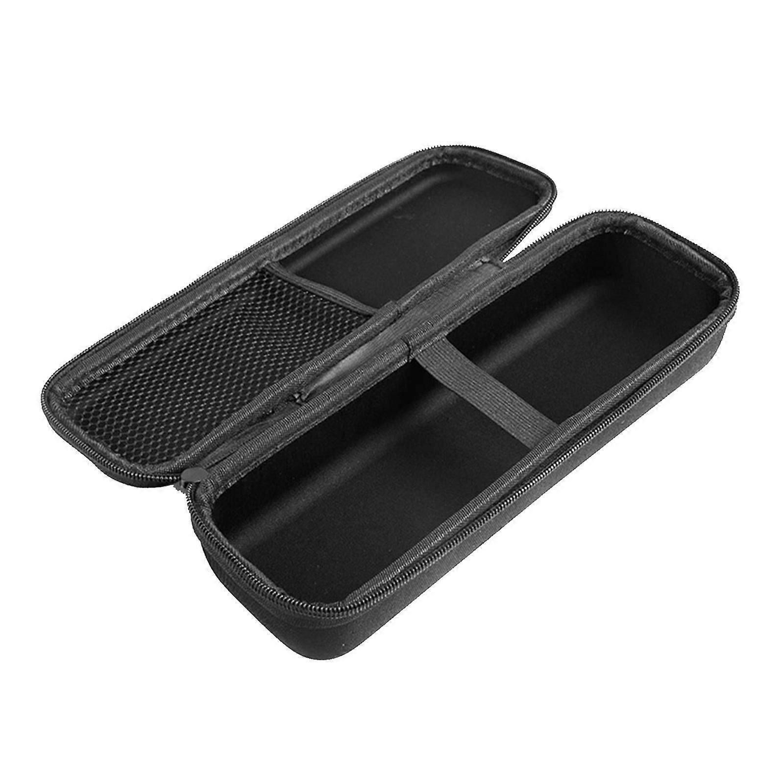 Microphone Storage Case with Zipper for Storage Use Black