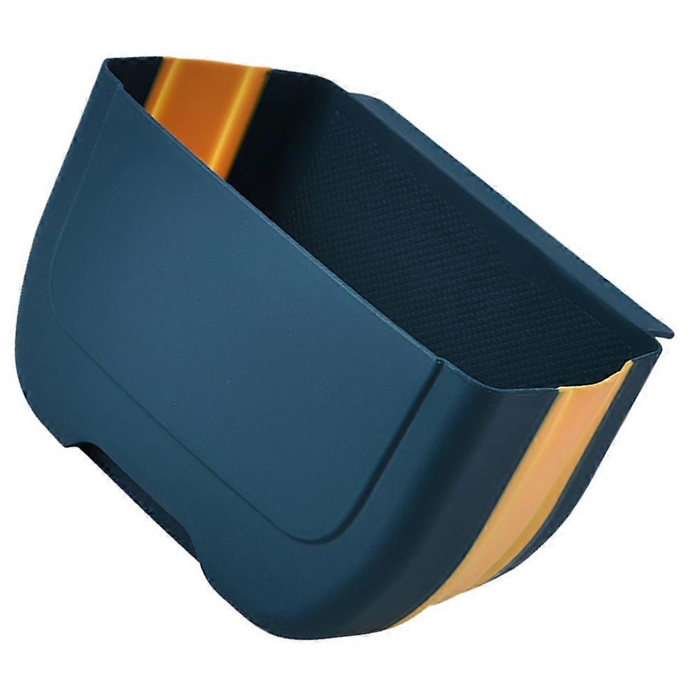 Wall-Mounted Trash Can for Home with Folding Feature